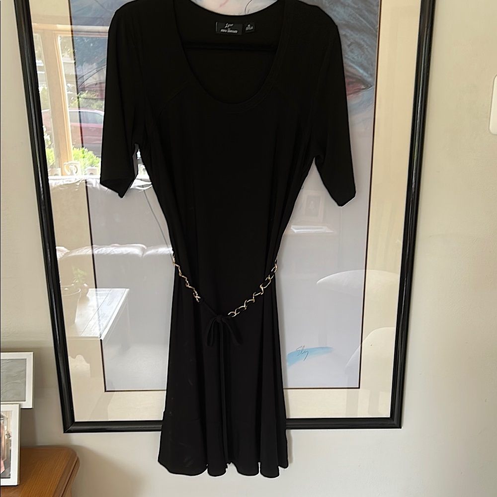 Lemme for Nina Leonard black dress
